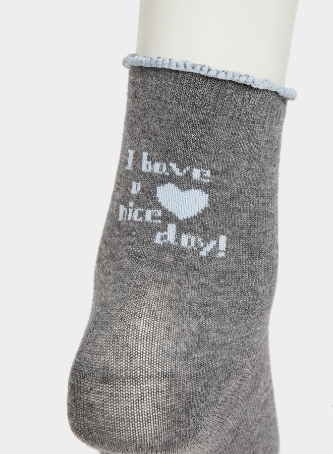 ستايلي طقم 5 جوارب كاحل مضلعة - Image 3